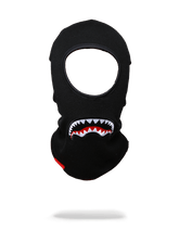BLACK SHARKMOUTH SKI MASK
