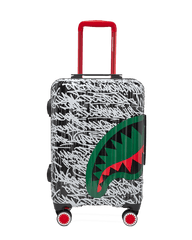 NIGHT NIGHT SHARKNAUTICS HARDSHELL CARRY-ON LUGGAGE