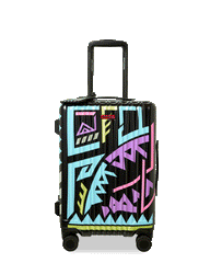 A.I. PATH TO THE FUTURE III HARDSHELL CARRY-ON LUGGAGE - SANDFLOWER COLLAB