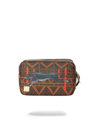 LEOPARDS IN PARIS TOILETRY AKA MONEY BAG