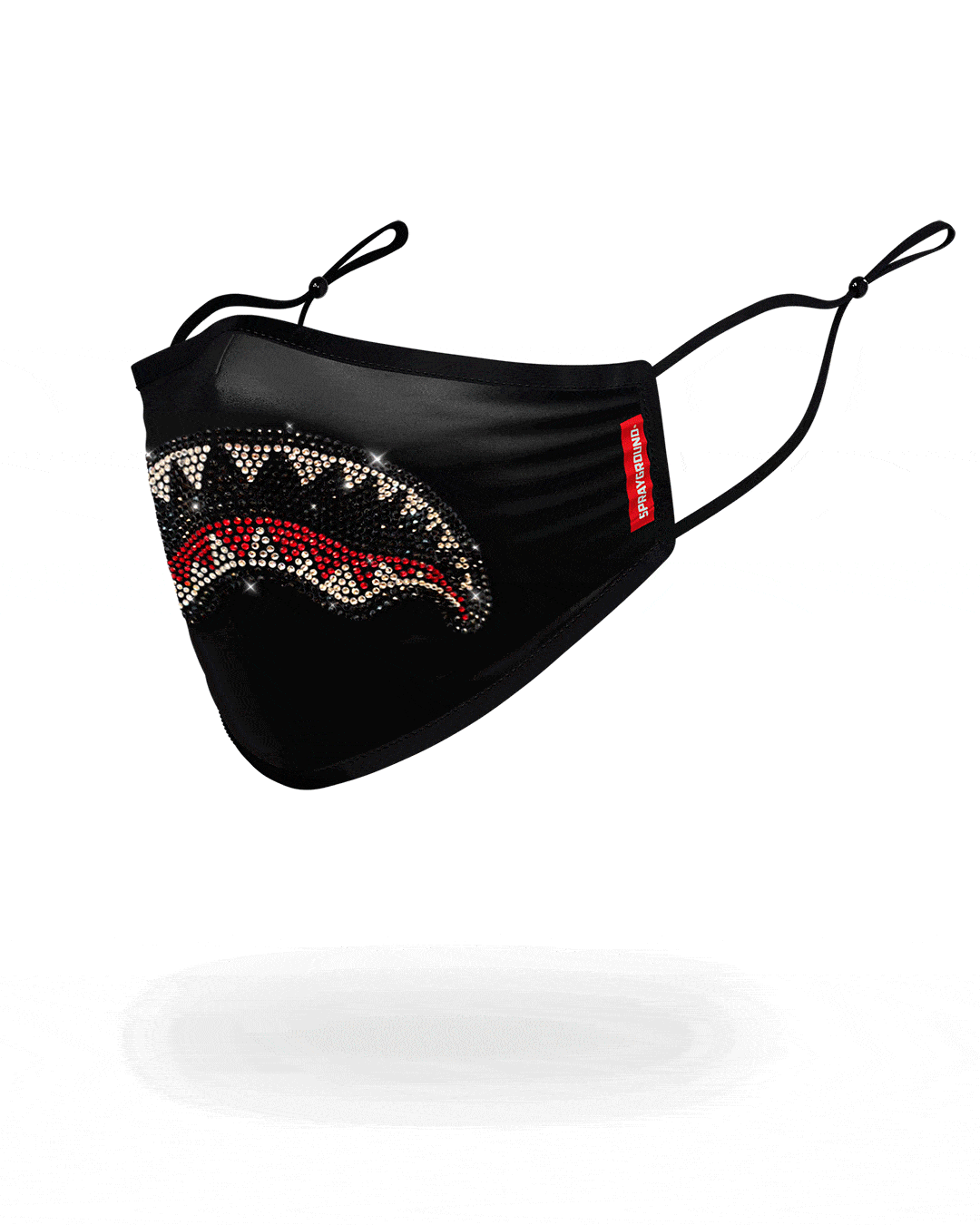 ADULT TRINITY SHARK FORM FITTING FACE MASK