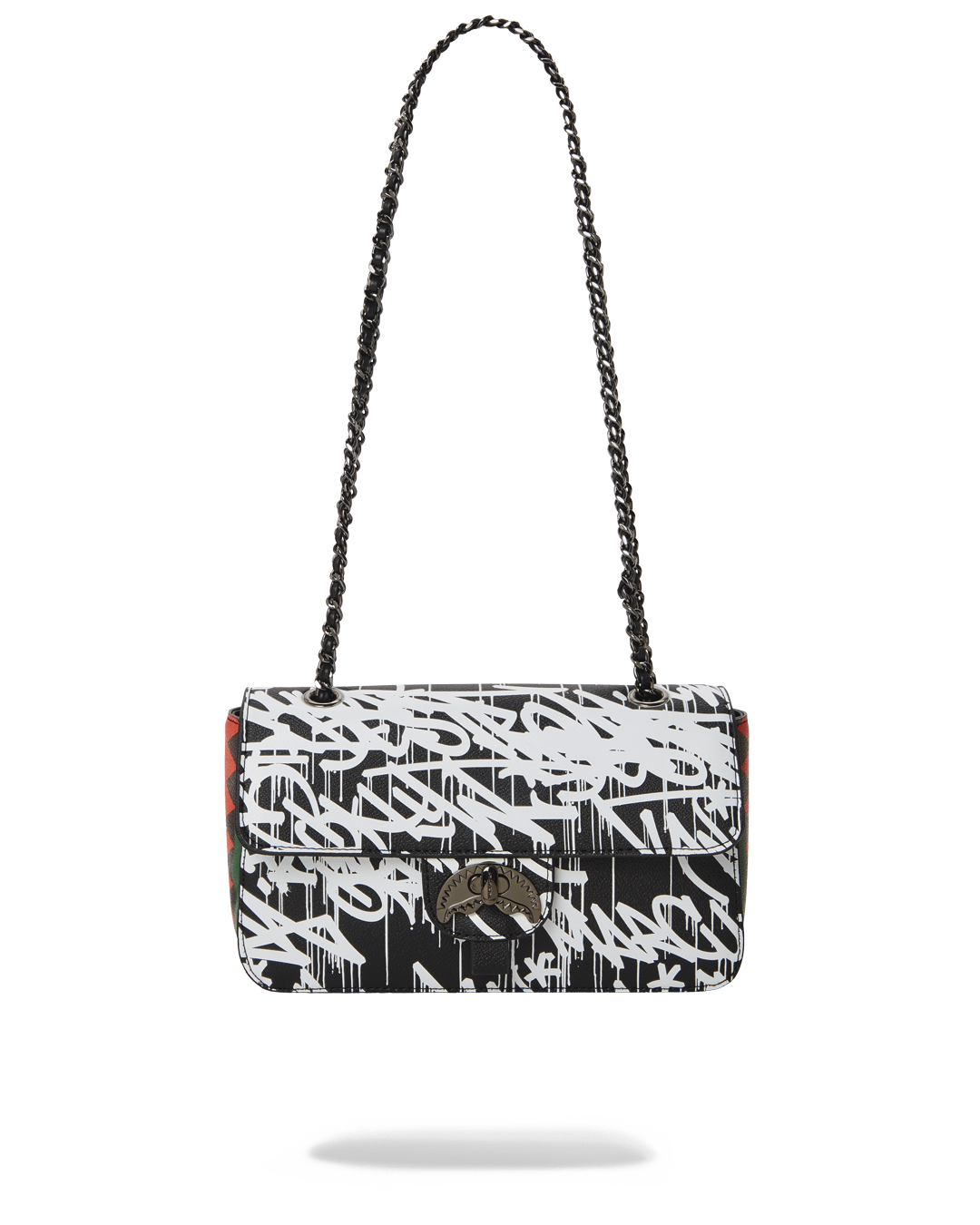 NIGHT NIGHT SHARKCHAIN HANDBAG