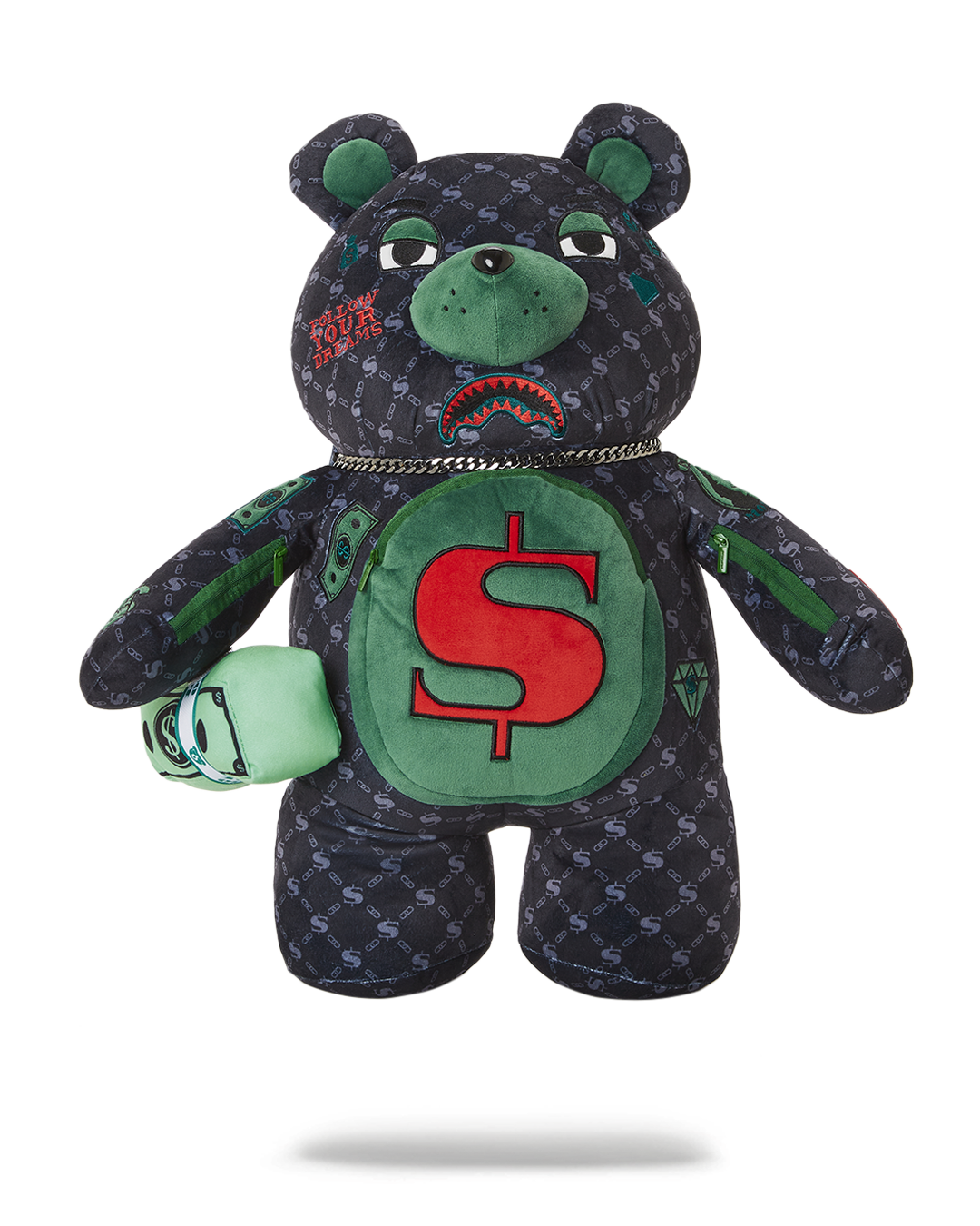DINERO MONEYBEAR TEDDYBEAR BACKPACK