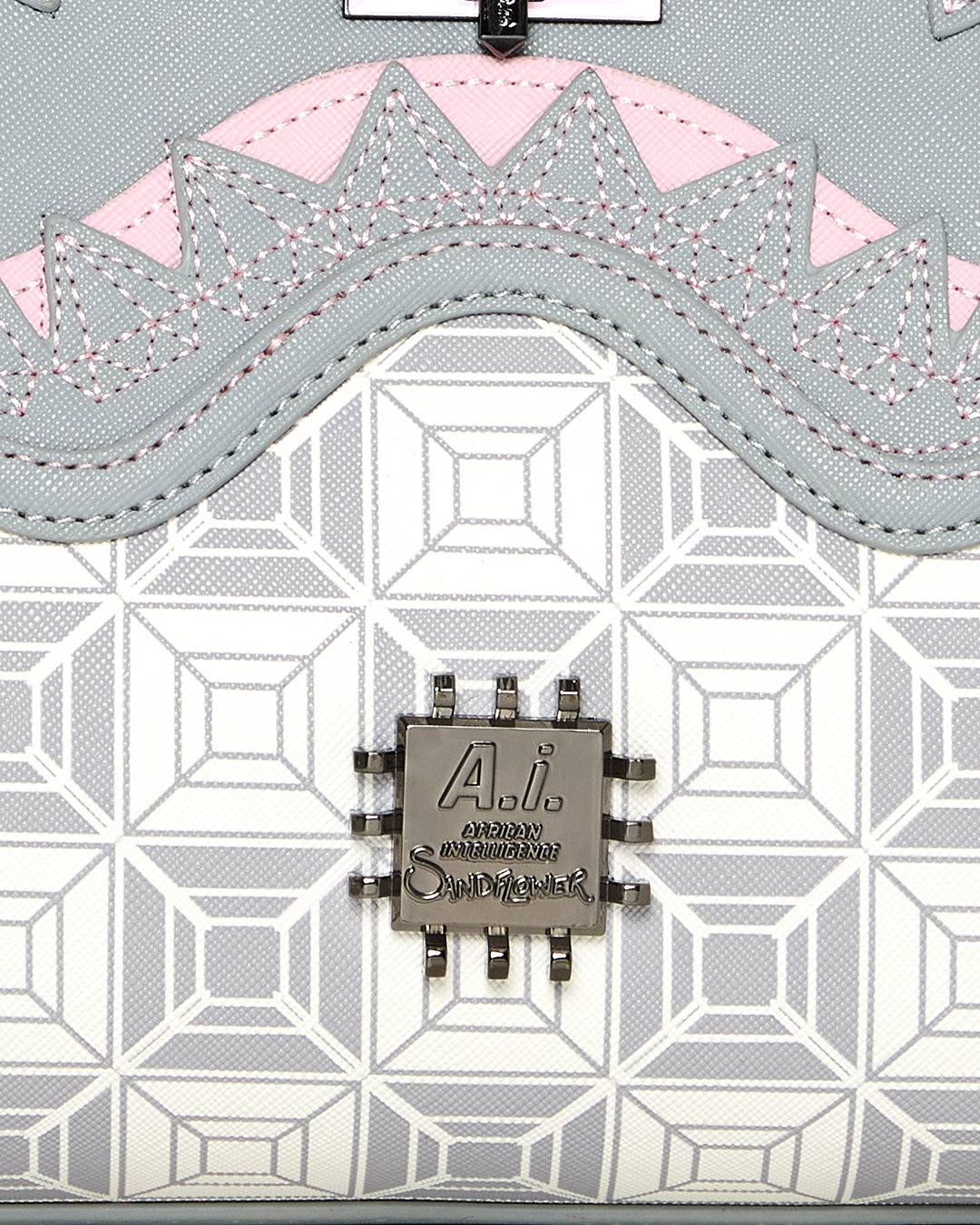 A.I.8 AFRICAN INTELLIGENCE BOOKED & BUSY SHARK HANDBAG