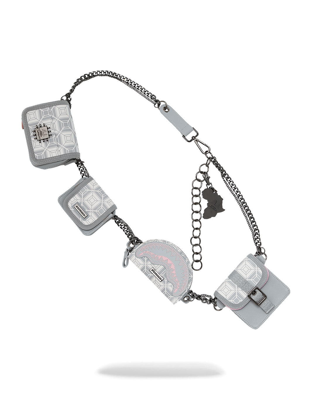 A.I.8 AFRICAN INTELLIGENCE BOOKED & BUSY CHARM WAISTBELT