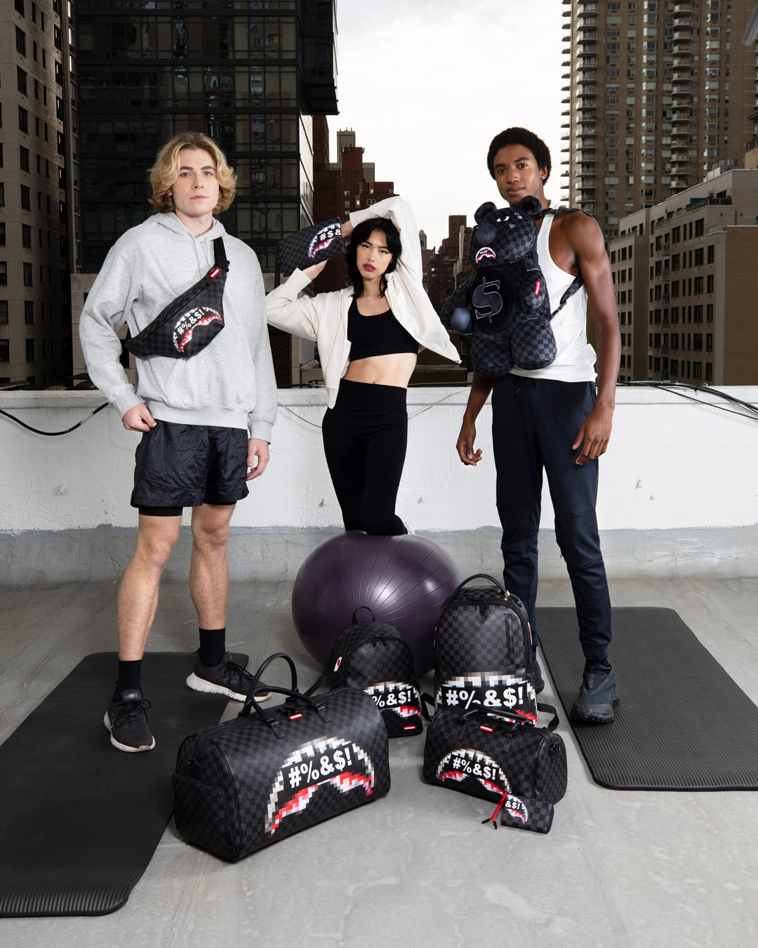 WHAT THE BEEP' SHARK SAVVY CROSSBODY