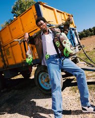 GREEN MONEY BEAR DLXSV BACKPACK