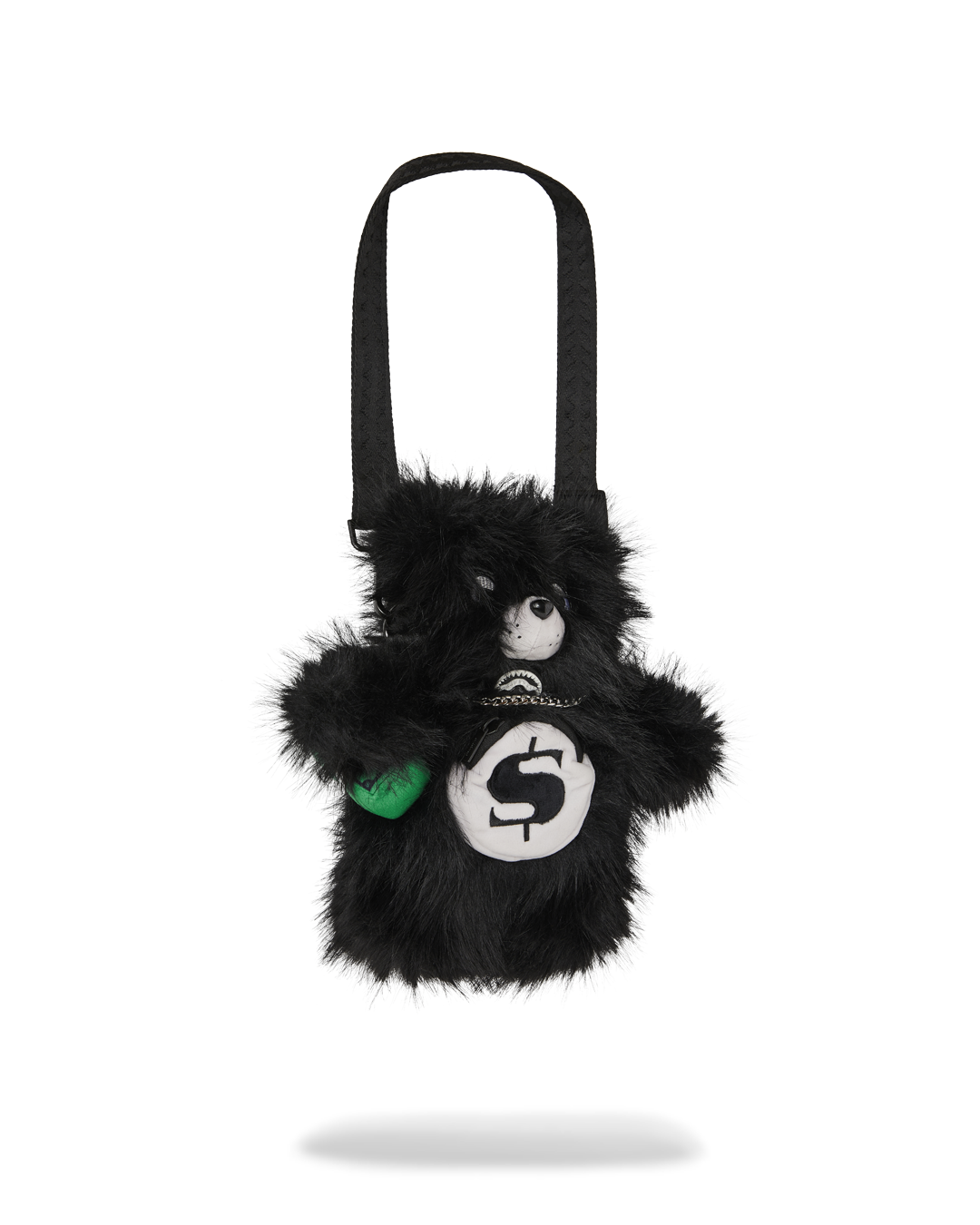 FURZILLA SHARK (NIGHT) BEAR CUB CROSSBODY