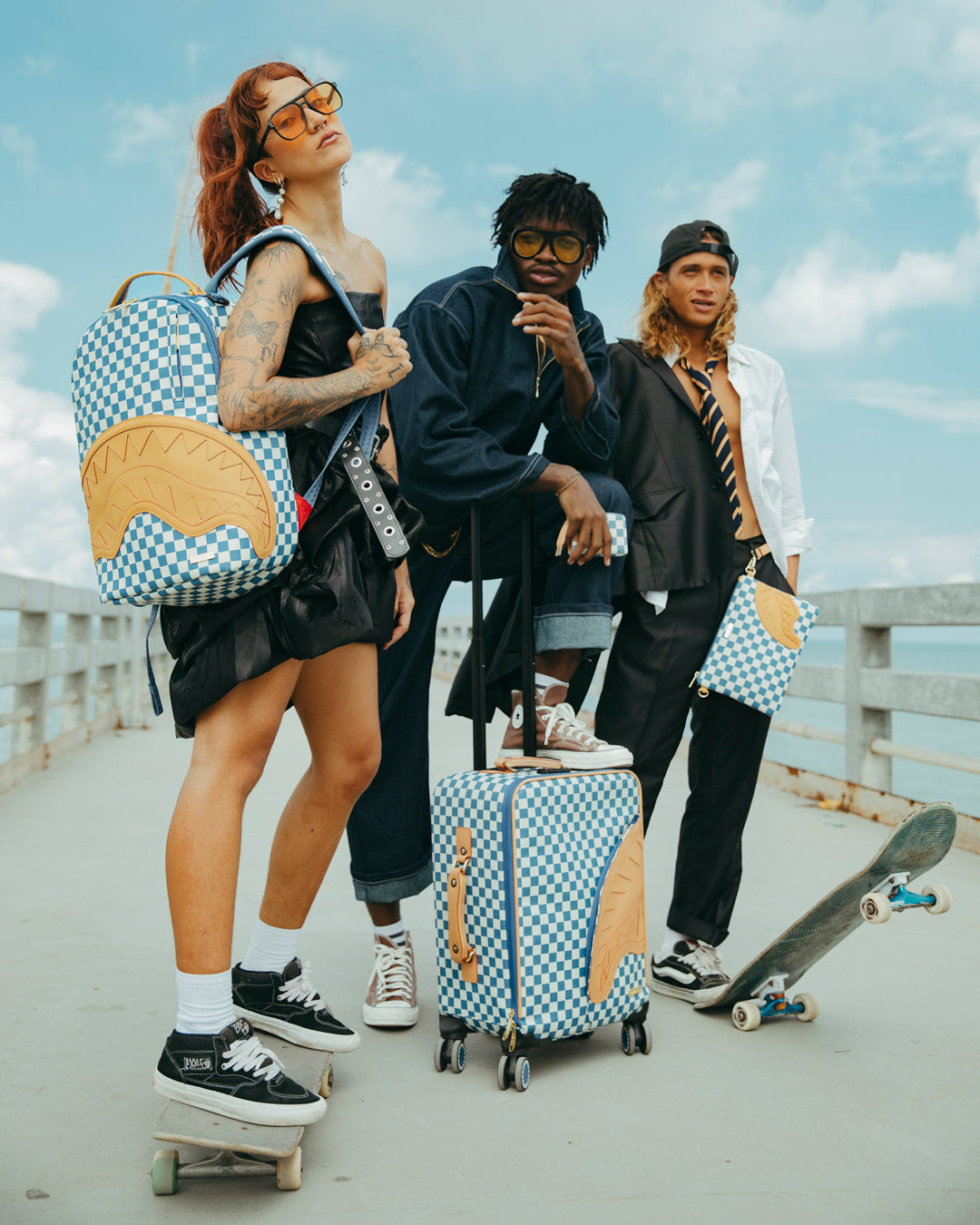 NEW SHARK YACHT CLUB IMPERIAL CARRY-ON LUGGAGE