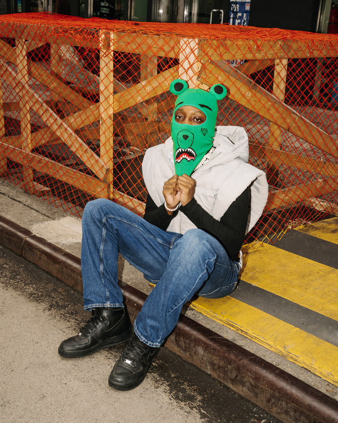 THE REAL MONEY BEAR SKI MASK