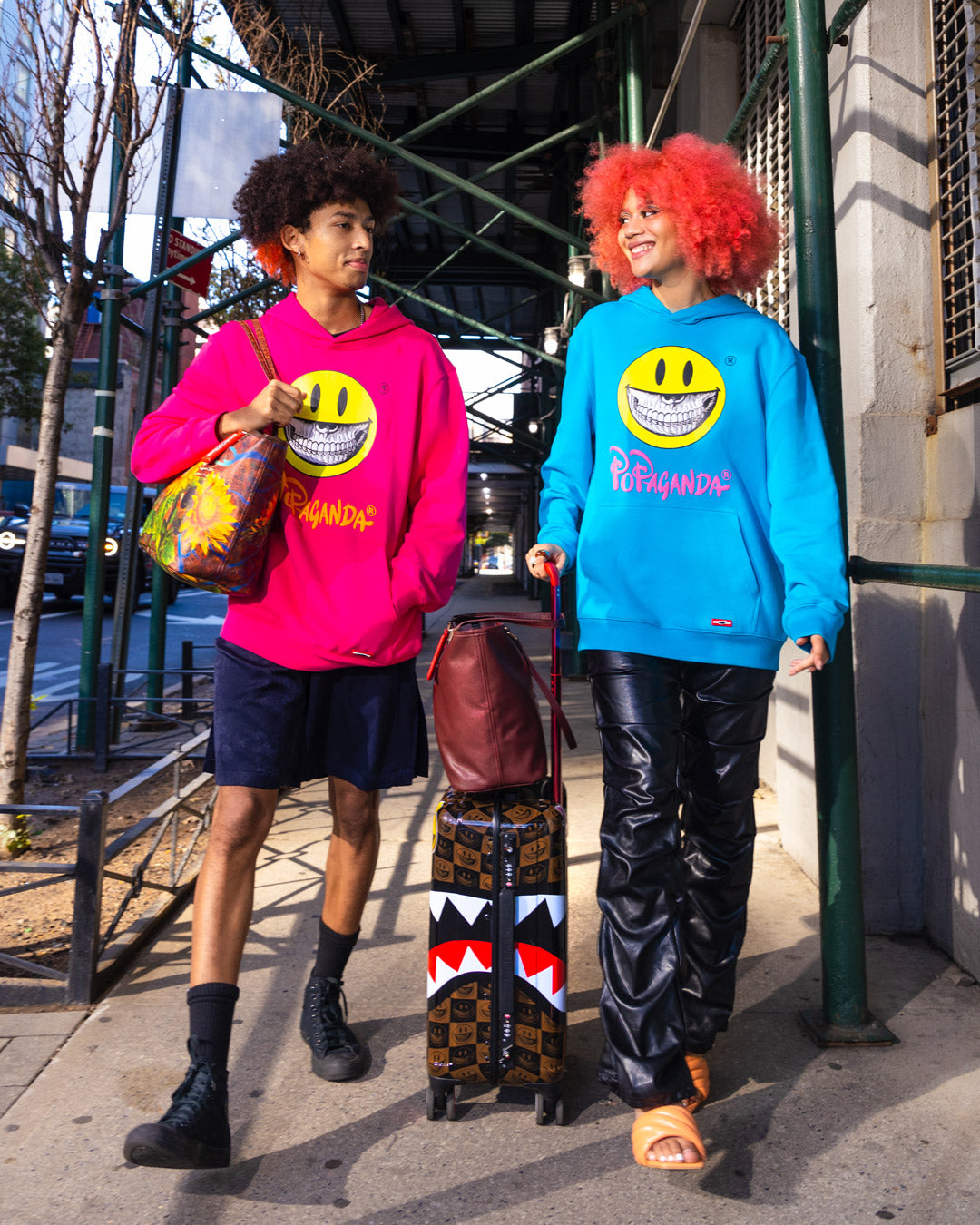 SUNFLOWER GRIN RON ENGLISH COLLAB TOTE