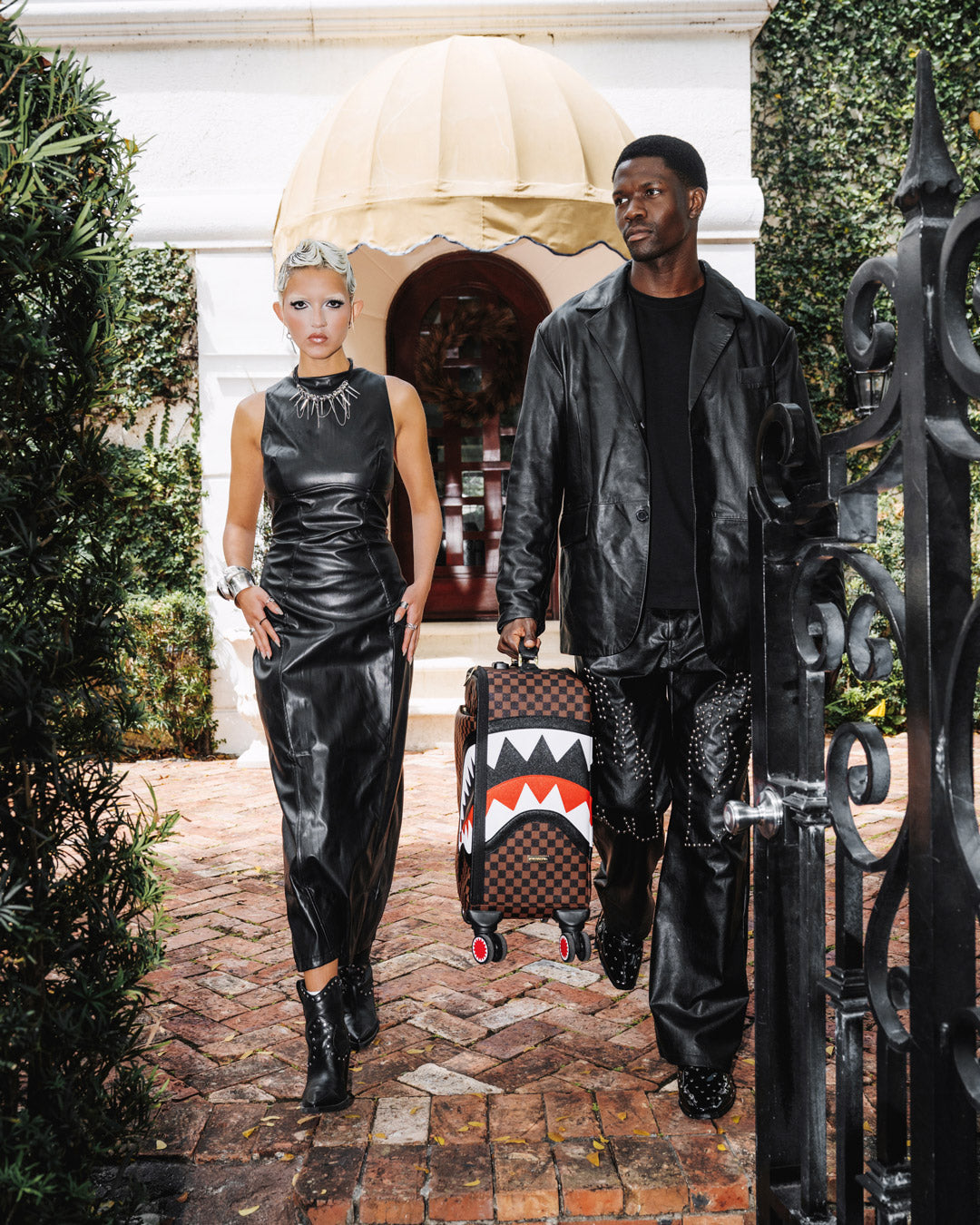 SAWTOOTH SHARKS IN PARIS CARRY-ON LUGGAGE