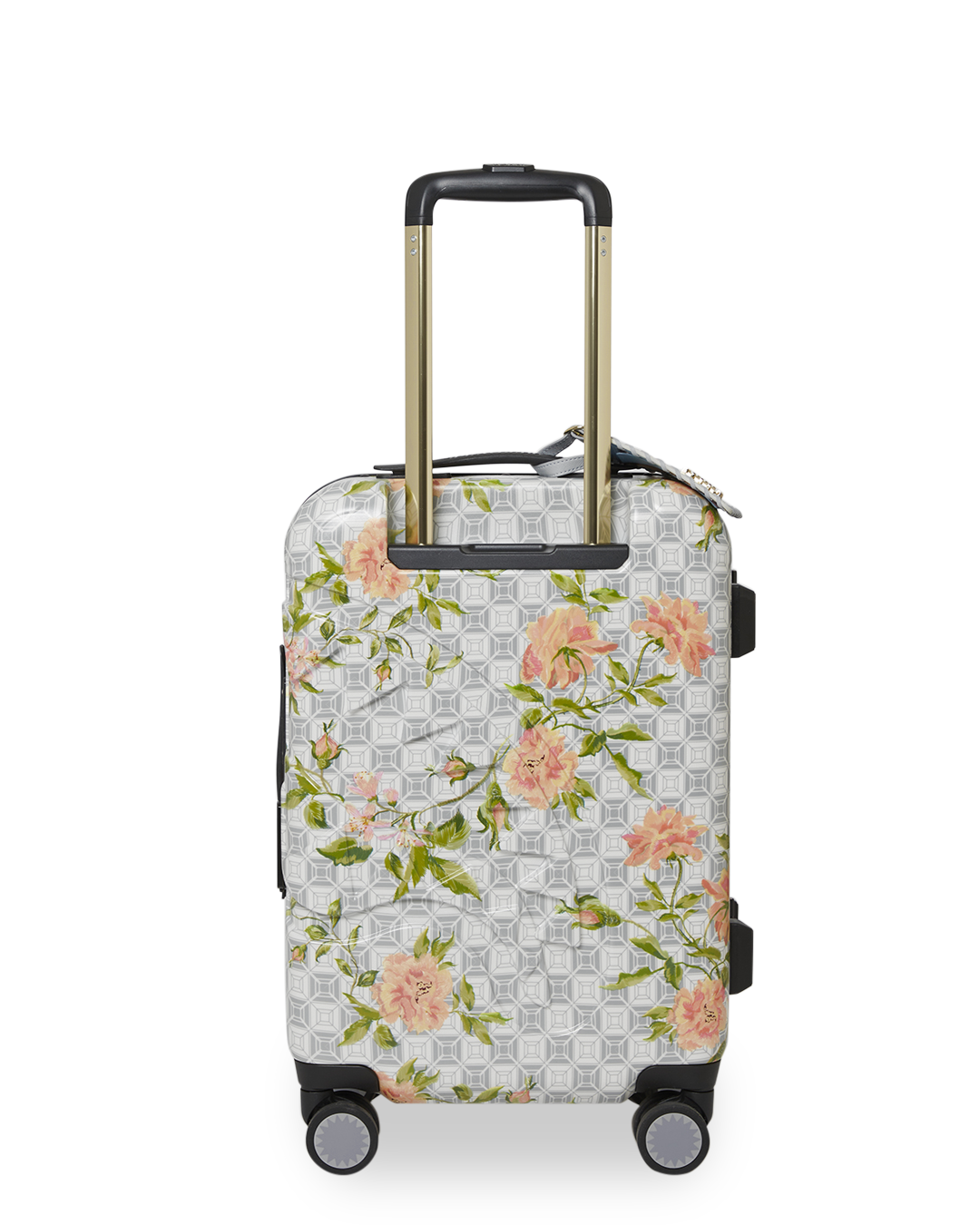 A.I. AFRICAN INTELLIGENCE ELEGANT ENERGY SHARKITECTURE CARRY-ON LUGGAGE - SANDFLOWER COLLAB