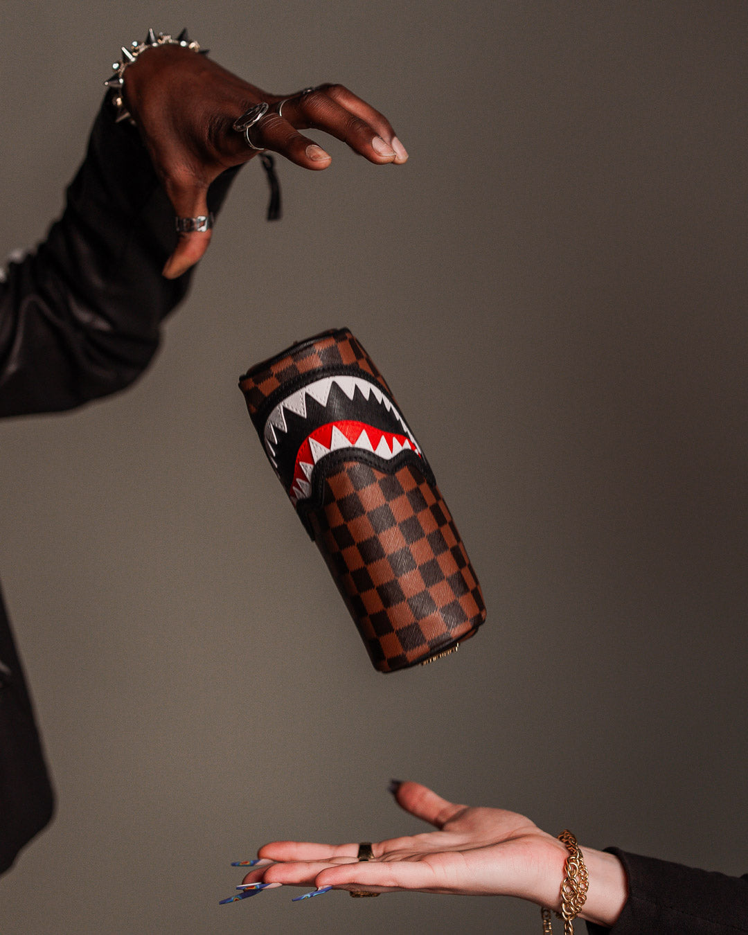 SAWTOOTH SHARKS IN PARIS POUCH