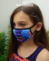 KIDS FORM FITTING MASK: CHECKS & CAMO